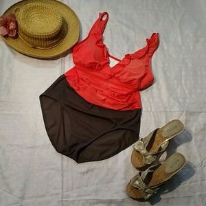 Curvallure one piece swimsuit